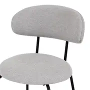 BANCO ALTO DISCUS - PRETO/CINZA - Foto 6