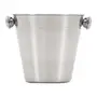 BALDE PARA GELO 14 CM HELLIN - INOX - Foto 2
