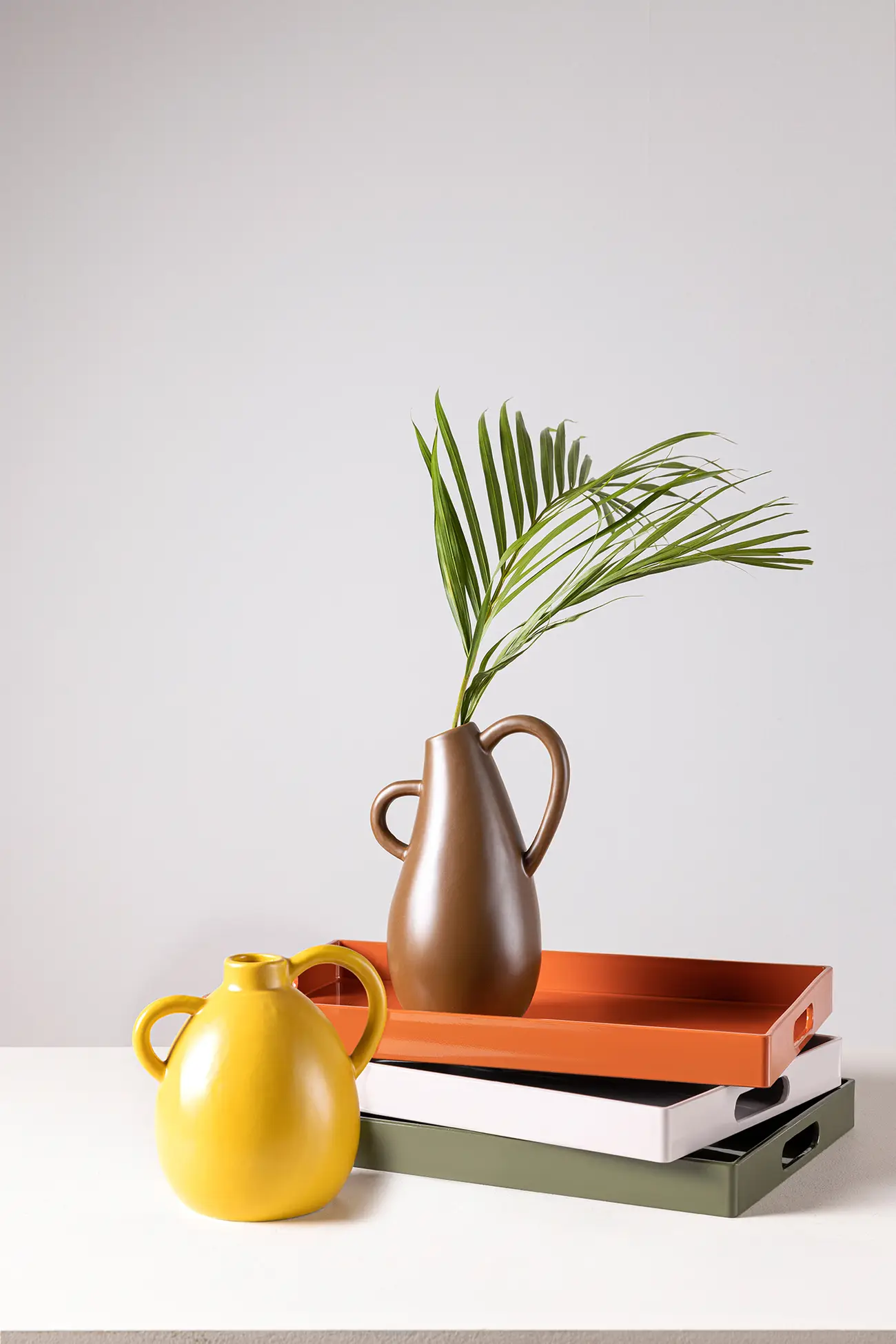 BANDEJA 40 CM X 26 CM NOIR - TERRACOTA - Foto 6