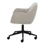 CADEIRA HOME OFFICE CLAM GLAM - PRETO/AREIA - Foto 3