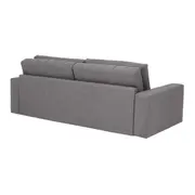 SOFÁ-CAMA RETRÁTIL E RECLINÁVEL 3 LUGARES SNOOZE - CINZA - Foto 10