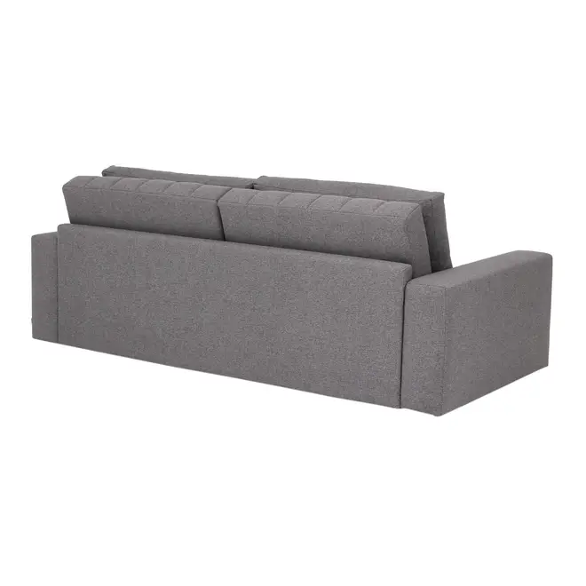 SOFÁ-CAMA RETRÁTIL E RECLINÁVEL 3 LUGARES SNOOZE - CINZA - Foto 10