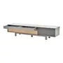 RACK 4 GAVETAS/1 PORTA 2,10 M X 46 CM LITHO - ESTANHO/KONKRET - Foto 10