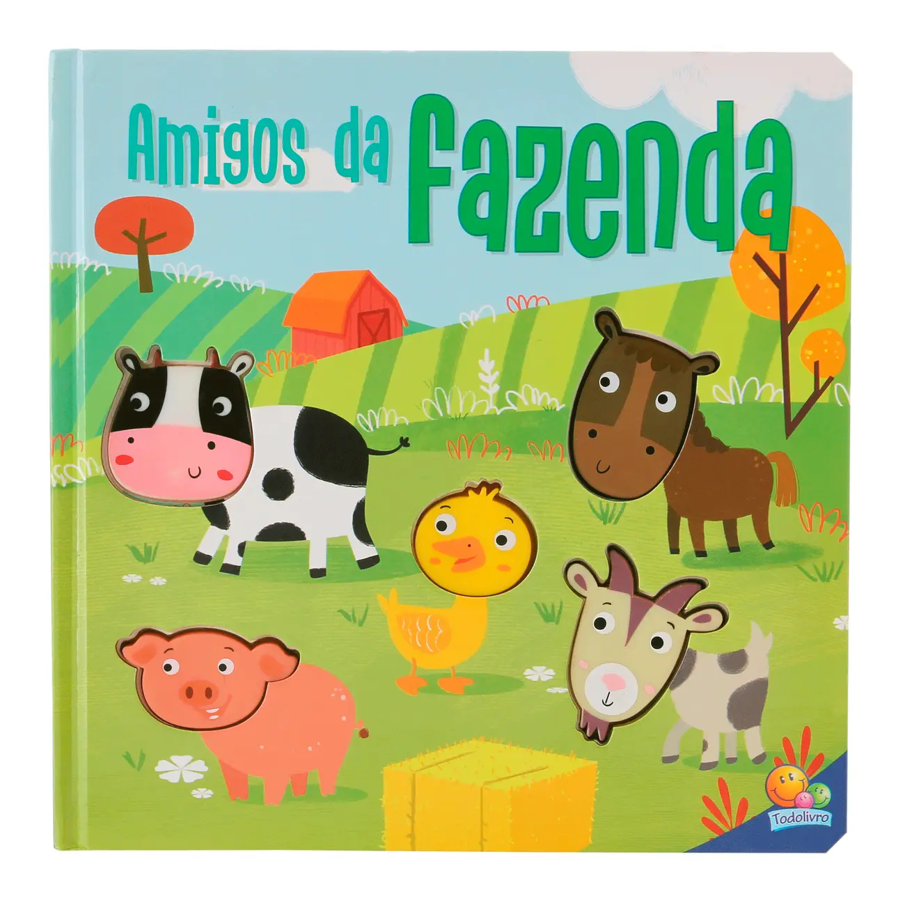 AMIGOS BARULHENTOS LIVRO SONORO: AMIGOS DA FAZENDA LIVRO INFANTIL - MULTICOR - Foto 1