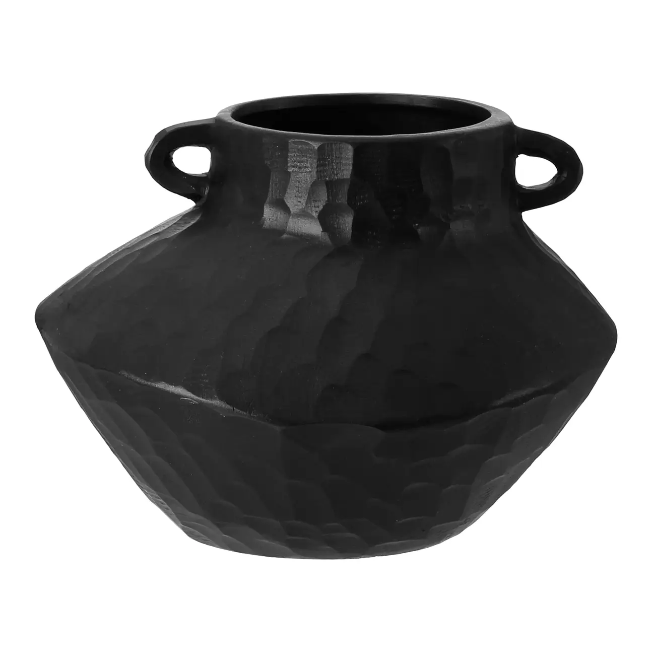 VASO 22 CM NWALI - PRETO - Foto 1