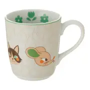 CANECA 240 ML FEIRA DOS BICHOS - MANJERICÃO/CASCA DE URUCUM - Foto 1