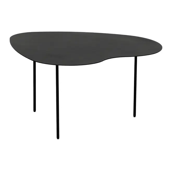MESA LATERAL 70 CM X 65 CM PINGO - PRETO - Foto 2