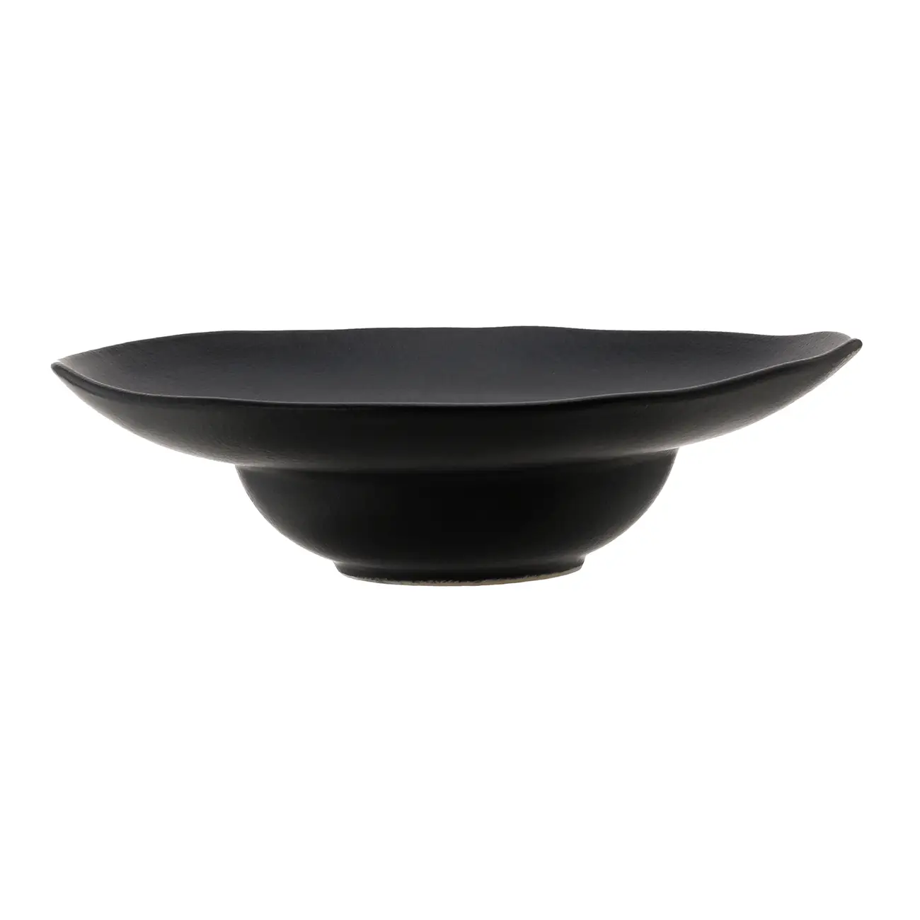 PRATO DE MASSA/RISOTO 28 CM GEO - PRETO FOSCO - Foto 1