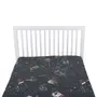 LENÇOL DE SOLTEIRO 1,60 M X 2,40 M ZOODIAC - CINZA/MULTICOR - Foto 3