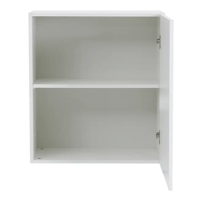 ARMÁRIO DE COZINHA AÉREO 60 CM 1 PORTA PRÁTICA - BRANCO - Foto 5