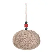 PINGENTE BOLA SOFT HOHO HOME - CAMELO - Foto 1