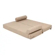 SOFÁ-CAMA 2 LUGARES STACK - BEGE/MESCLA - Foto 9
