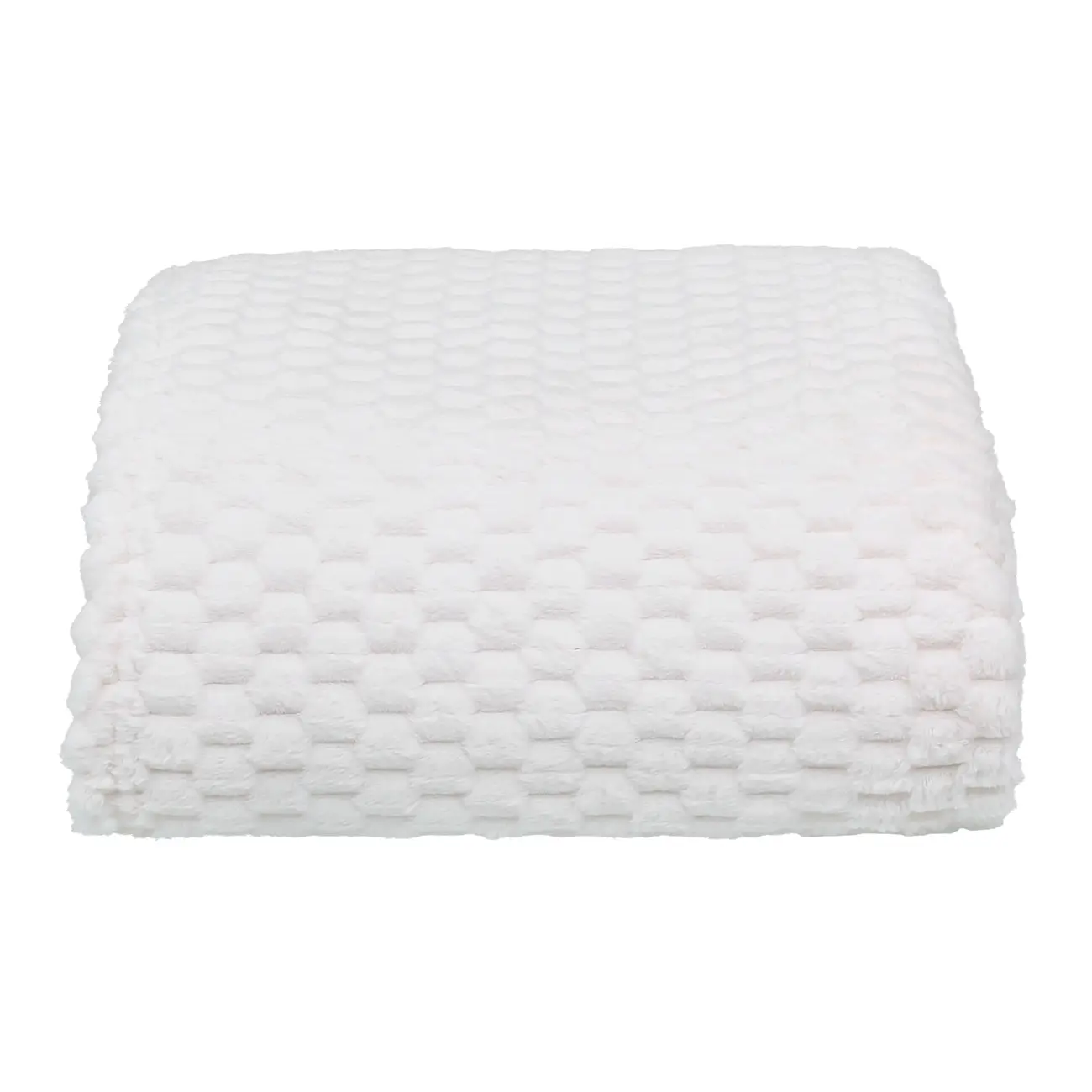 MANTA CASAL/QUEEN 2,30 M X 2,60 M EIGER - OFF WHITE - Foto 2