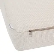 CONJUNTO ALMOFADAS PARA POLTRONA CANTO PIPA - TRAMADO OUTDOOR NATURAL - Foto 11