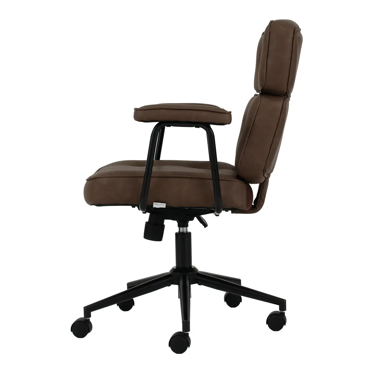 CADEIRA HOME OFFICE AGENCY - PRETO/MARROM - Foto 4