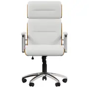 CADEIRA DE ESCRITÓRIO ALTA LAVORO - CARVALHO/BRANCO - Foto 1