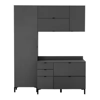 ARMÁRIO COZ COMPLETO 4 PÇS 6P/3GV SLEEK
