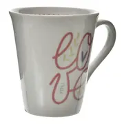 CANECA 250 ML LOVE YOU - VIN ROSE/BLEU CENDRÉ - Foto 4