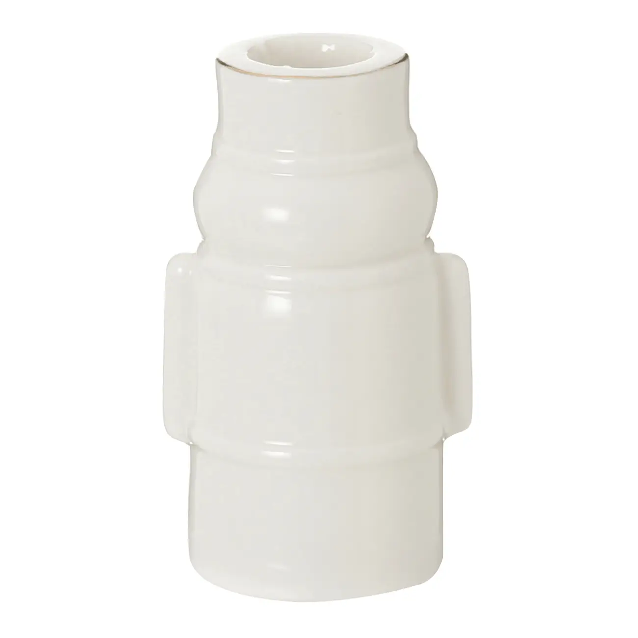 CASTIÇAL SOLDADINHO VILAREJO NOEL 10 CM - CREAM/OURO - Foto 7