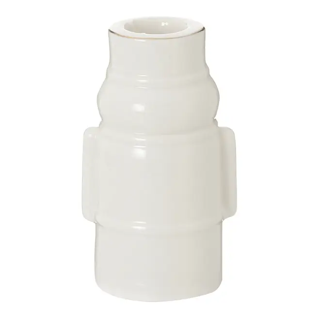 CASTIÇAL SOLDADINHO VILAREJO NOEL 10 CM - CREAM/OURO - Foto 7