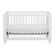 BERÇO 70 CM 2 EM 1 - BERÇO/MINICAMA MON DIEU - BRANCO - Foto 2
