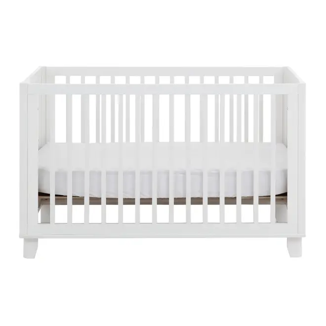 BERÇO 70 CM 2 EM 1 - BERÇO/MINICAMA MON DIEU - BRANCO - Foto 2