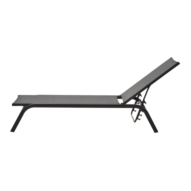 CHAISE LONGUE DUNAS - PRETO/PRETO - Foto 5