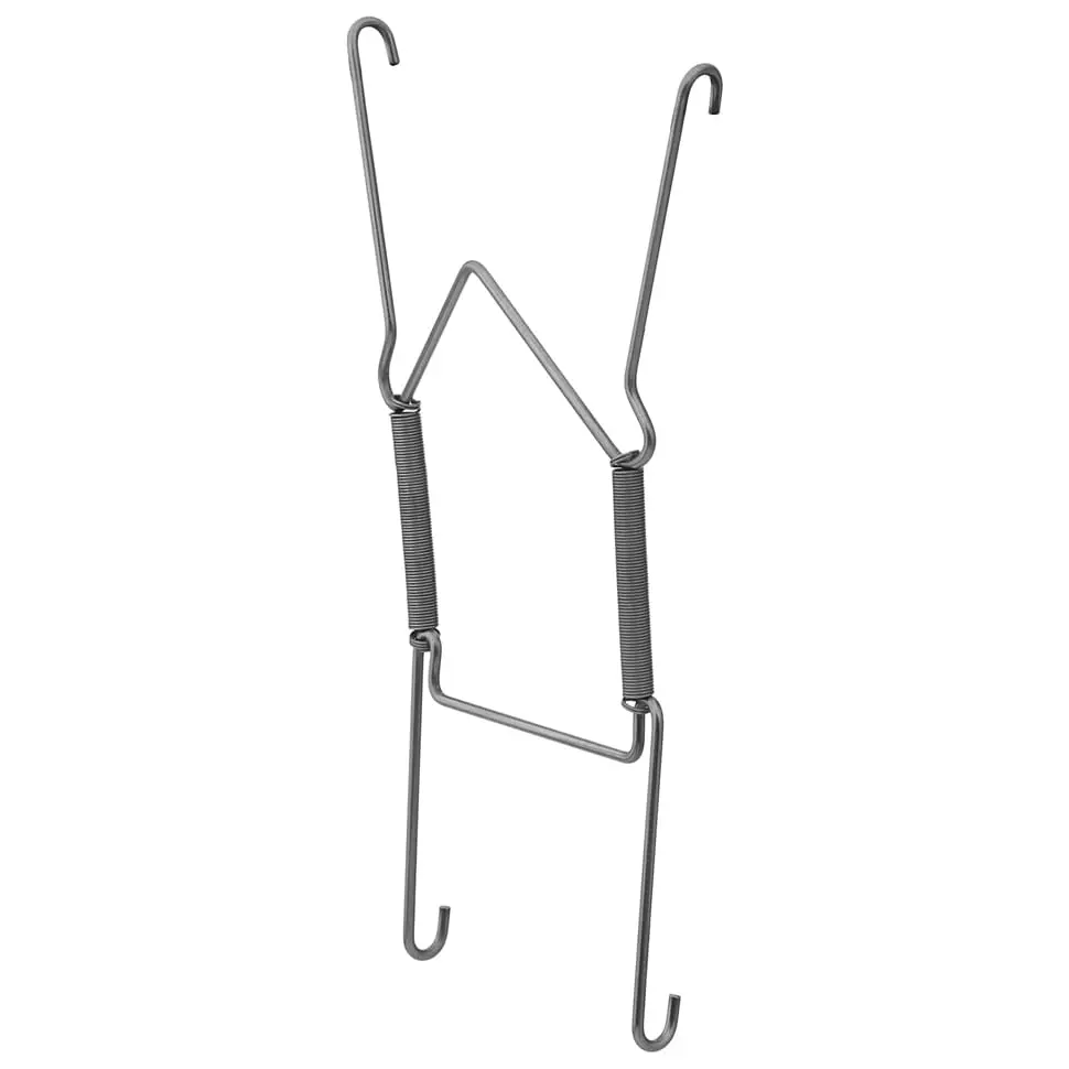 SUPORTE DE PRATO PARA PAREDE PEQUENO WALLPLATE - INOX - Foto 2