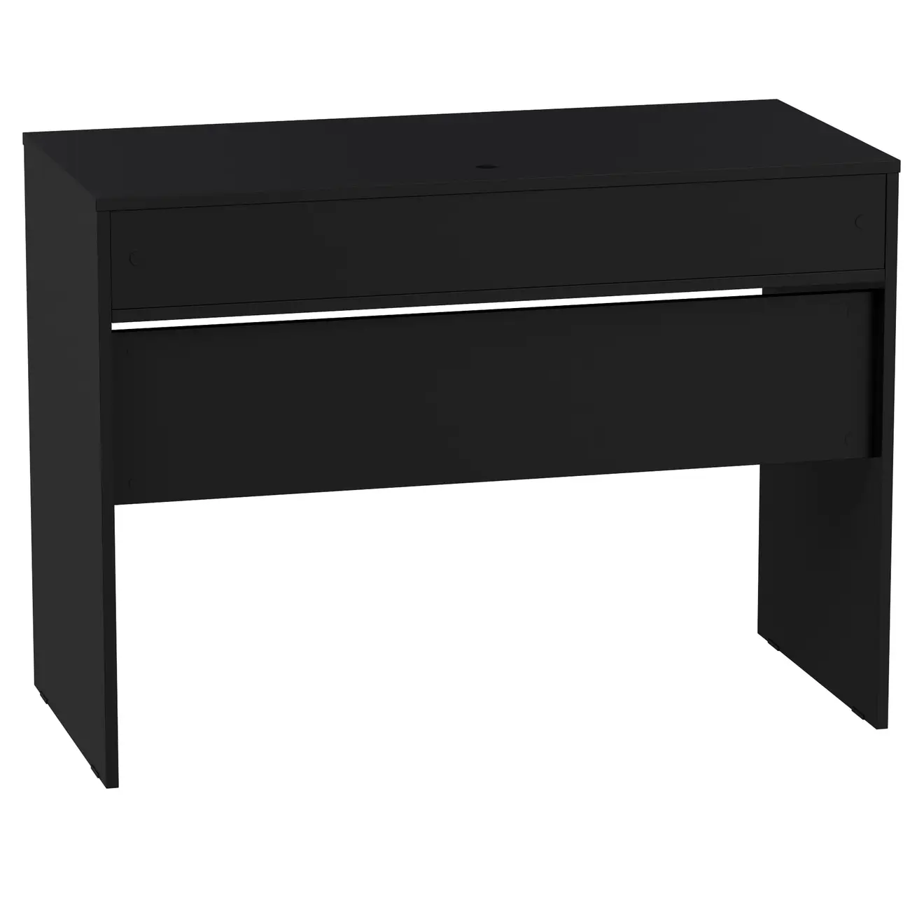 ESCRIVANINHA 2 GAVETAS 1,03 M X 51 CM PRATY - PRETO - Foto 7