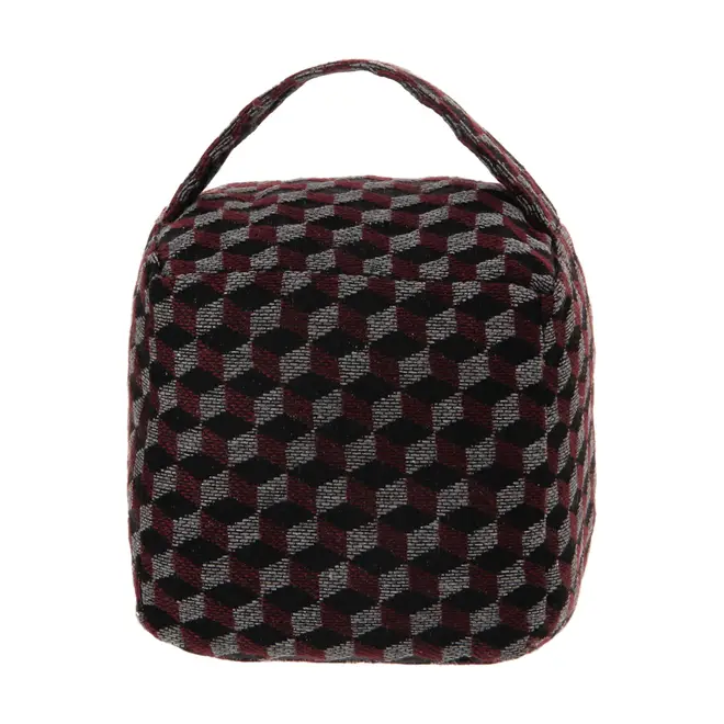 PESO PARA PORTA 11 CM X 11 CM CUBICS - GARNET/KONKRET - Foto 1