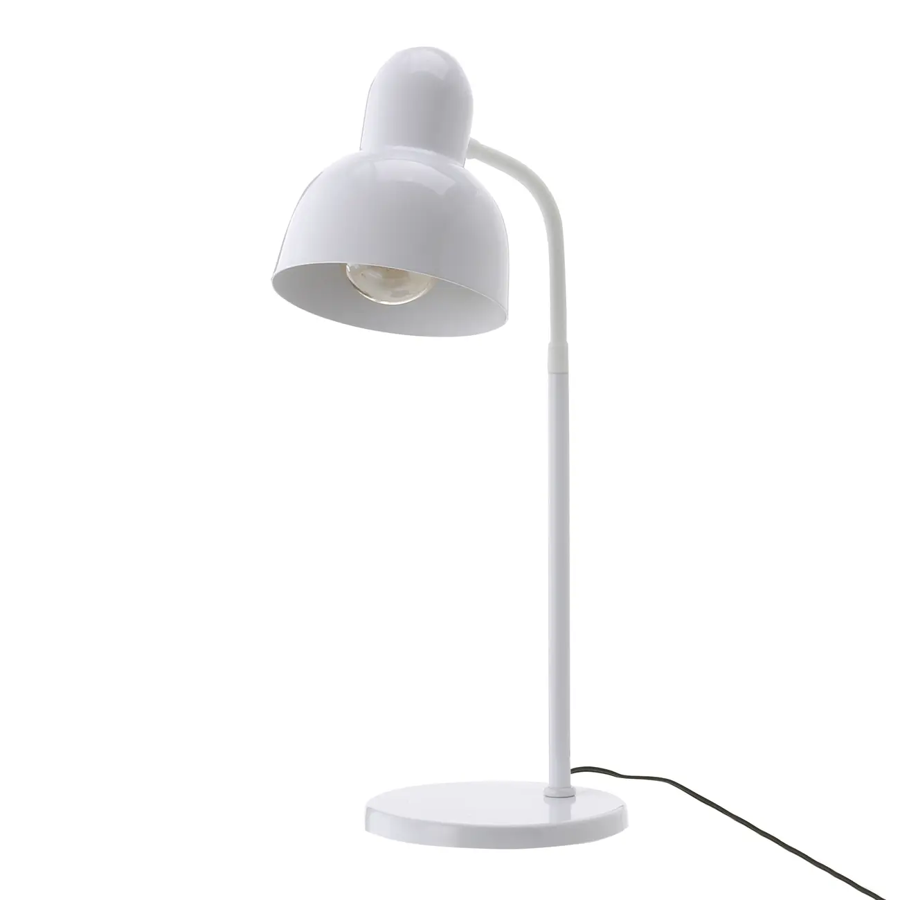 LUMINÁRIA DE MESA SPEEN TUG - BRANCO/BRANCO - Foto 1