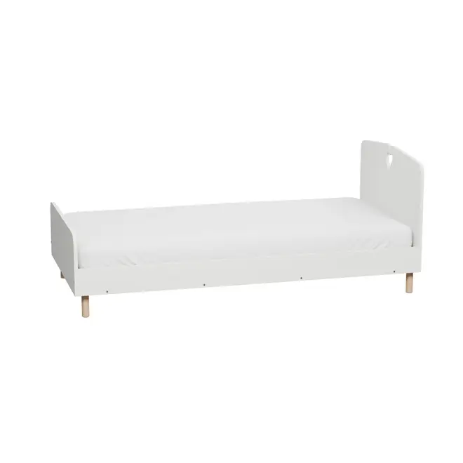 MY LITTLE LOVE CAMA SOLTEIRO 88 CM - BRANCO/NATURAL WASHED - Foto 13