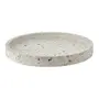 BANDEJA REDONDA 20 CM TERRAZZO - BRANCO/KONKRET - Foto 1