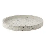 BANDEJA REDONDA 20 CM TERRAZZO - BRANCO/KONKRET - Foto 1