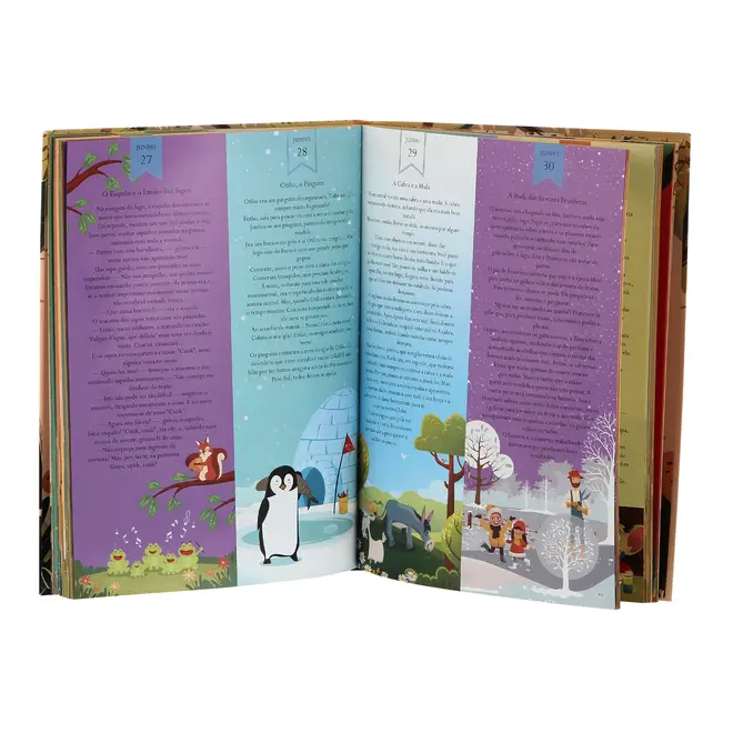 365 HISTÓRIAS, UMA PARA CADA DIA DO ANO LIVRO INFANTIL - MULTICOR - Foto 4