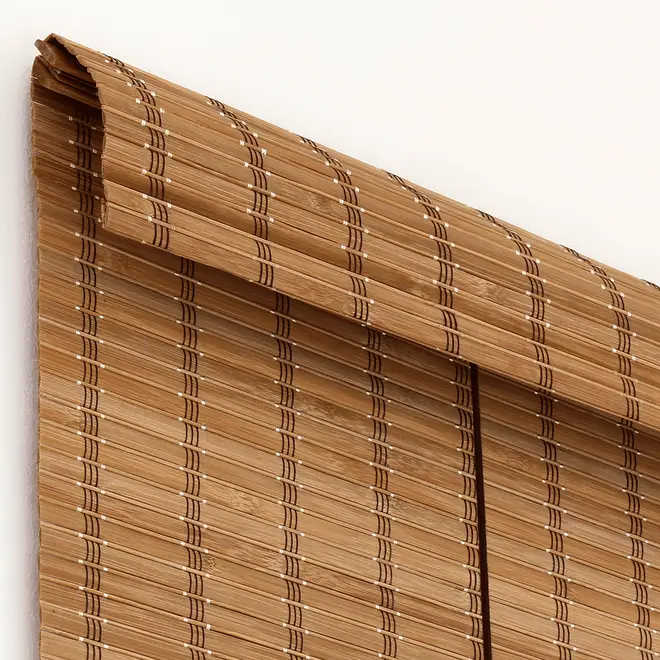 PERSIANA ROLL COM BANDÔ 1 M X 2,20 M SOMBRAMBU - ENCERADO CASTANHO/MARROM - Foto 7