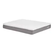 COLCHÃO KING MACIO COM MOLAS ENSACADAS 1,93 M X 2,03 M X 25 CM TATOU GULDI - CINZA/BRANCO - Foto 2