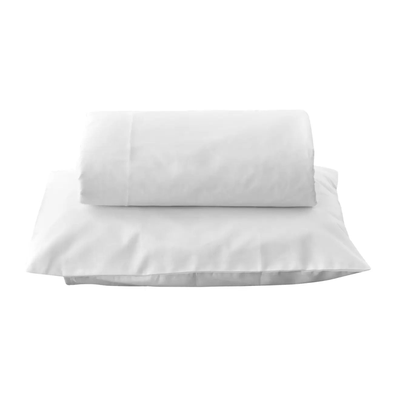 JOGO LENÇOL COM ELÁSTICO PARA BERÇO 70 CM X 1,30 M X 12 CM COM 2 PEÇAS VON CONCEPT - BRANCO - Foto 3
