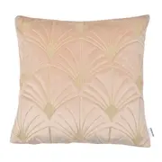 CAPA PARA ALMOFADA 45 CM FIREWORK - AREIA/OURO - Foto 1