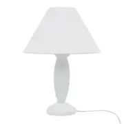 LUMINÁRIA MESA CASTILIGHT C/CÚPULA A - BRANCO/BRANCO - Foto 1