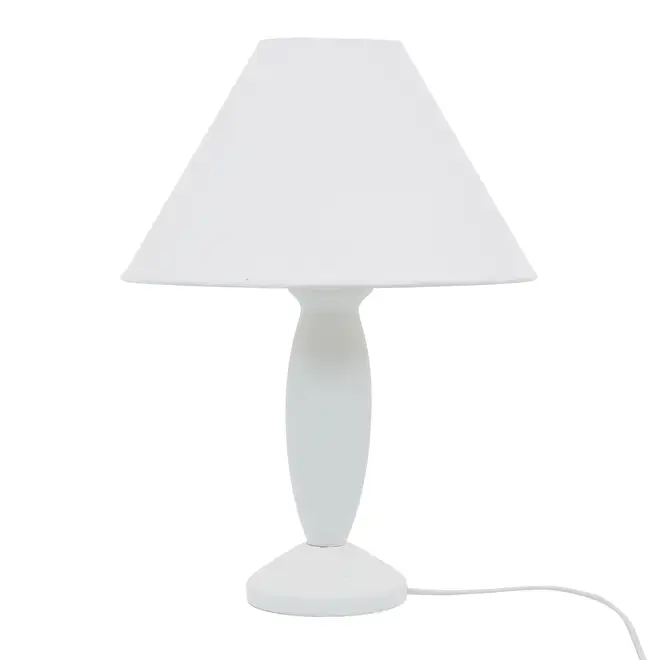 LUMINÁRIA MESA CASTILIGHT C/CÚPULA A - BRANCO/BRANCO - Foto 1