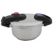 PANELA PRESSÃO 3 L SUPRA - INOX/PRETO - Foto 1
