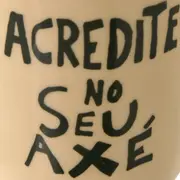 CANECA 300 ML SETE ERVAS AXÉ - ARGILA CRUA/VERDE - Foto 6