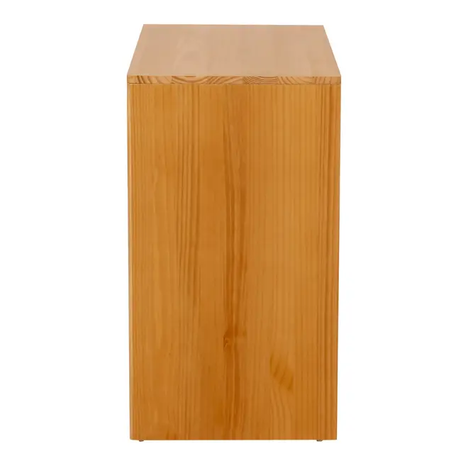 CÔMODA MODULAR 3 GAVETAS 84 CM X 41 CM ARAN - AMÊNDOA - Foto 4
