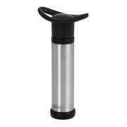 KIT BOMBA VACUO PARA VINHO 3PEÇAS PIPE - INOX/PRETO - Foto 2