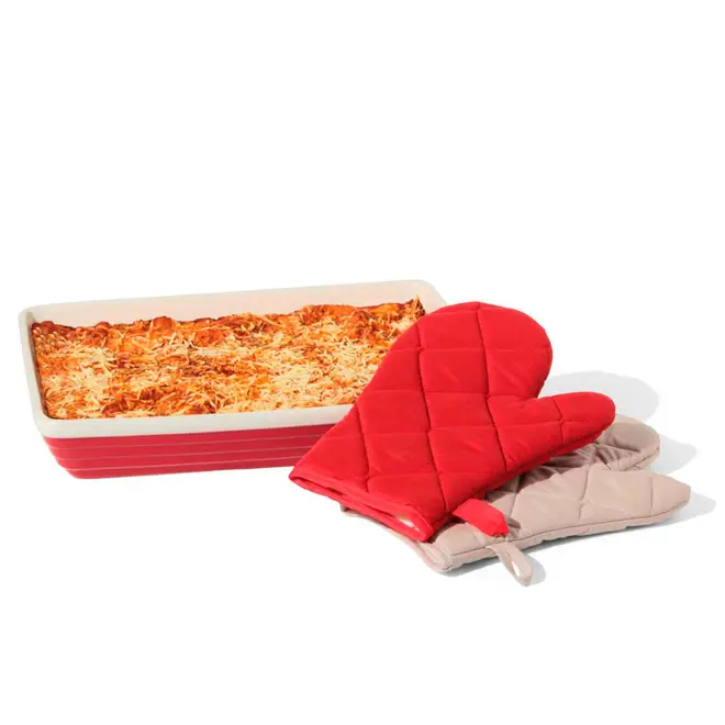 LUVA DE FORNO COOKING - VERMELHO - Foto 2