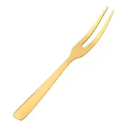 JOGO GARFO PARA APERITIVO 4 PÇS DORÉ - DOURADO - Foto 3