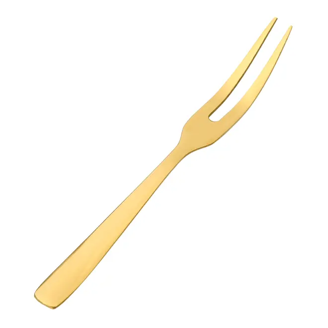 JOGO GARFO PARA APERITIVO 4 PÇS DORÉ - DOURADO - Foto 3