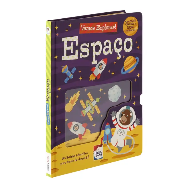 VAMOS EXPLORAR! ESPAÇO LIVRO INFANTIL - MULTICOR - Foto 3