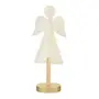 ADORNO ANJO 19 CM NATAL ASTRAL - BRANCO/DOURADO - Foto 2